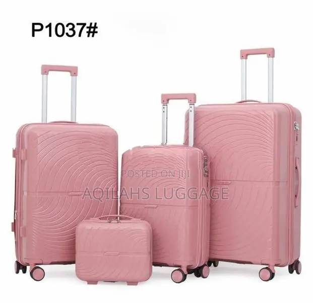 PP LUGGAGE BAGS TROLLEY SETS