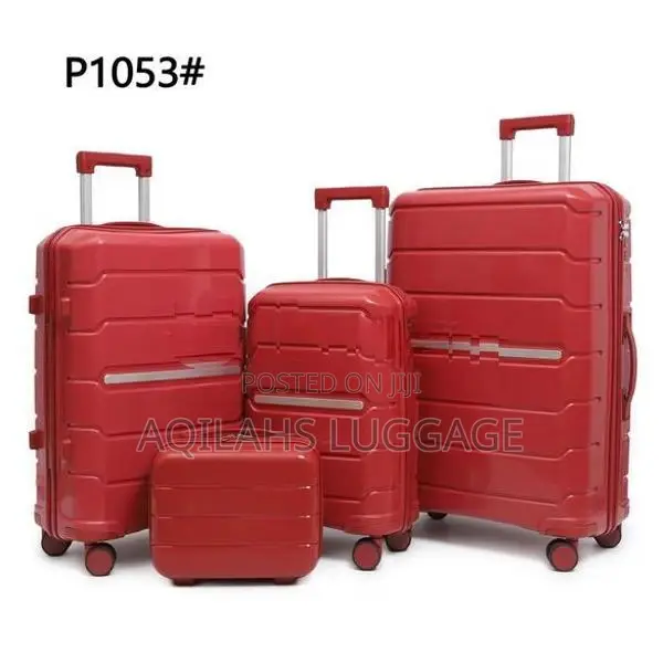 PP LUGGAGE BAGS TROLLEY SETS