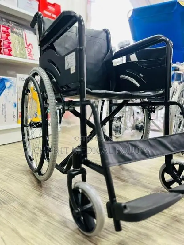 Wheelchair Powder Corted Black Edition With Safety Belt