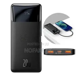 Baseus New Version Bipow 10000mah 20w Digital Display Power Bank