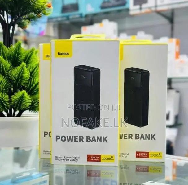 Baseus New Version Bipow 10000mah 20w Digital Display Power Bank