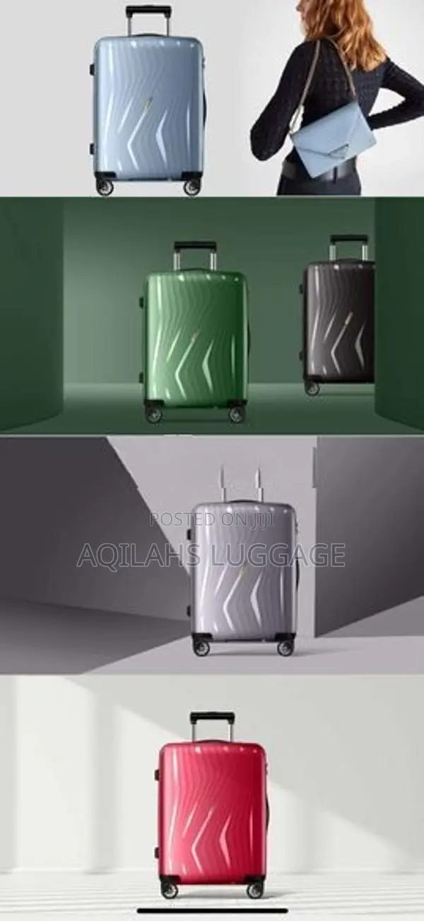 PP LUGGAGE BAGS TROLLEY SETS