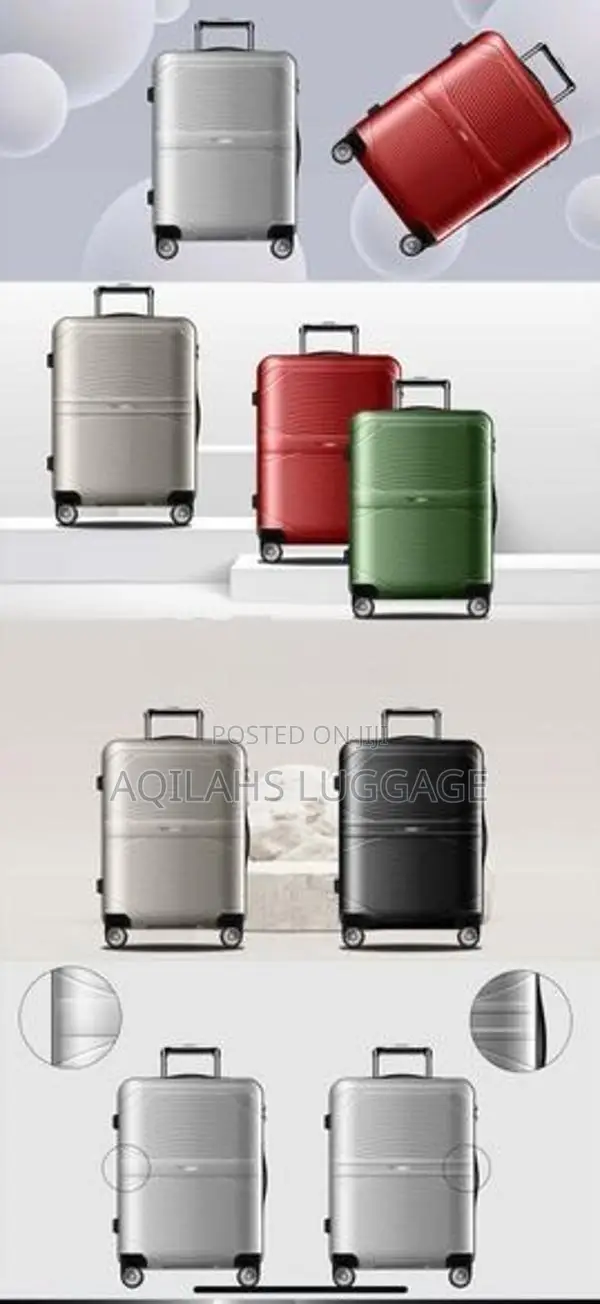 PP LUGGAGE BAGS TROLLEY SETS