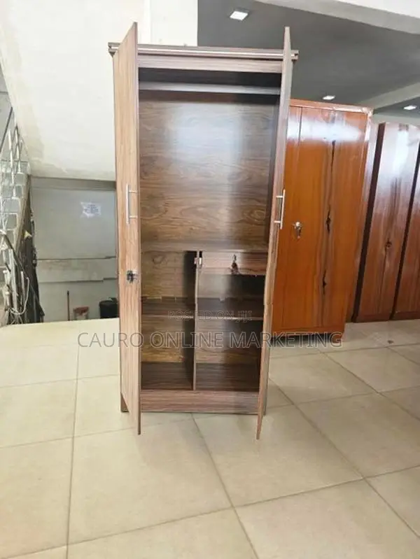 New Melamine 2 Door Cupboard 6*2.5 Wardrobe Fc