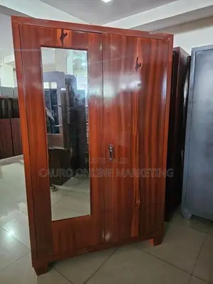 New Steel 2 Door Cupboard Large Wardrobe 6*4