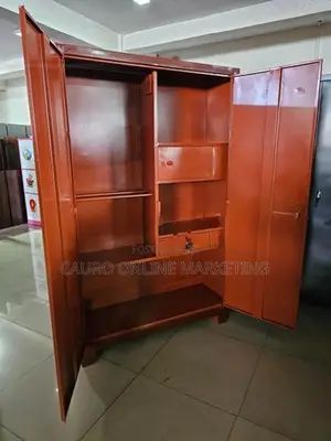 New Steel 2 Door Cupboard Large Wardrobe 6*4