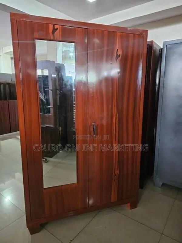New Steel 2 Door Cupboard Large Wardrobe 6*4