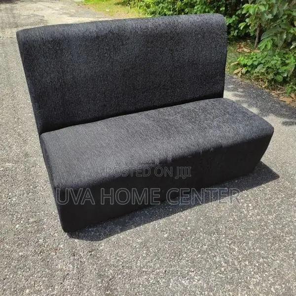 4ft Black Lobby Sofa Chair