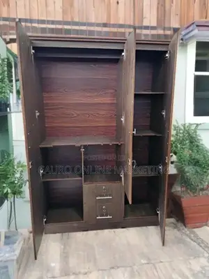 New Melamine 3 Door Cupboard 6*4 Wardrobe Large