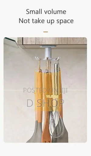 Rotary 360 Degree Rotating Hook - kitchen organizer