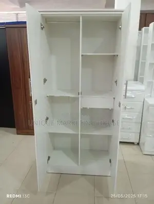 Modern 2 D White Wardrobe