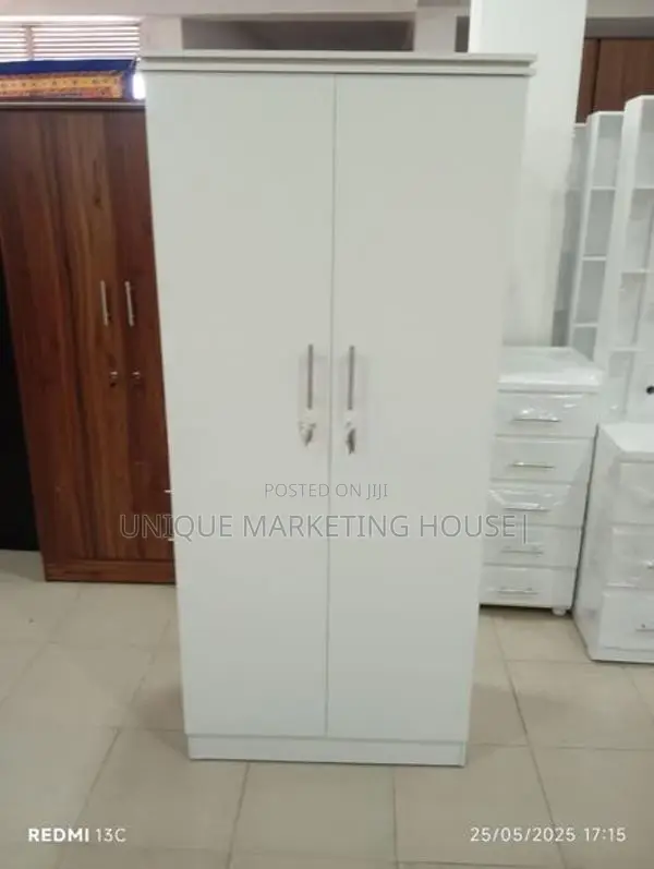 Modern 2 D White Wardrobe