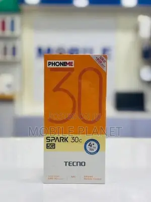 Tecno Spark 30C 5G 4GB 128GB (New)