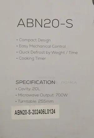 ABANS 20L microwave oven