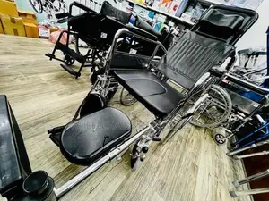 Full Option Commode Wheel Reclining Wheelchair