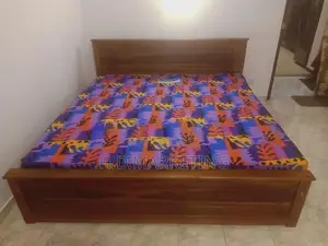 6x6 King Size Design Box Bed with Double Layer Mattress