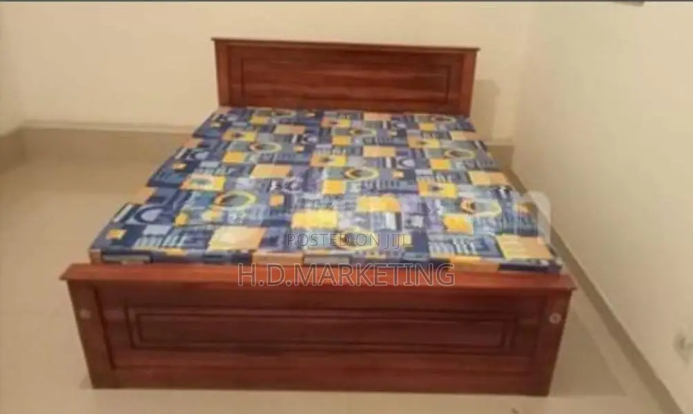 6x4 Box Bed with Double Layer Mattress
