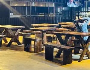RAILWAY TIMBER RUSTIC TABLES