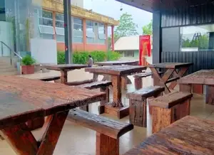 RAILWAY TIMBER RUSTIC TABLES