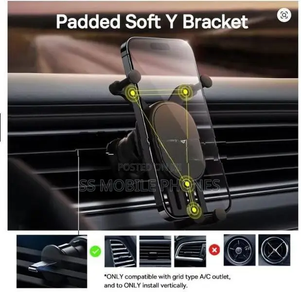 Baseus Car Phone Holder Auto Restorable