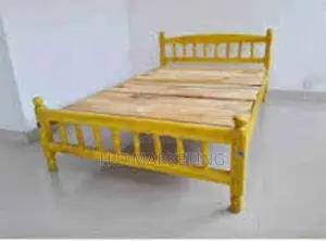 Actonia Bed with Double Layer Mattress 6x4 Ft