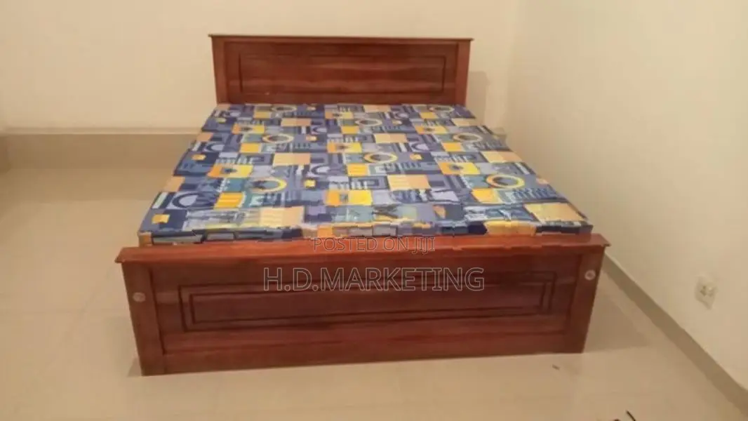 (72*60) - 6x5 Queen Box Bed Double Layer Mattress