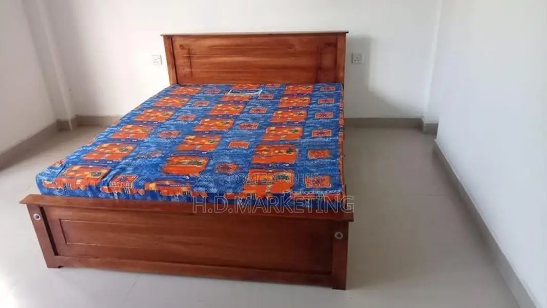 6x4 Box Bed with Double Layer Mattress