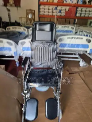 Full Option Commode Wheel Chair