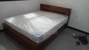 6x5 Queen Box Bed with Arpico Spring Mattress