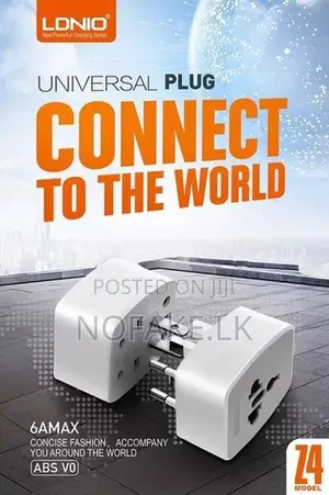 Ldnio Z4 Universal Plug Travel Adapter
