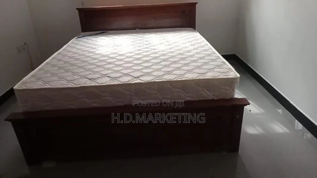 6x5 Queen Box Bed with Arpico Spring Mattress