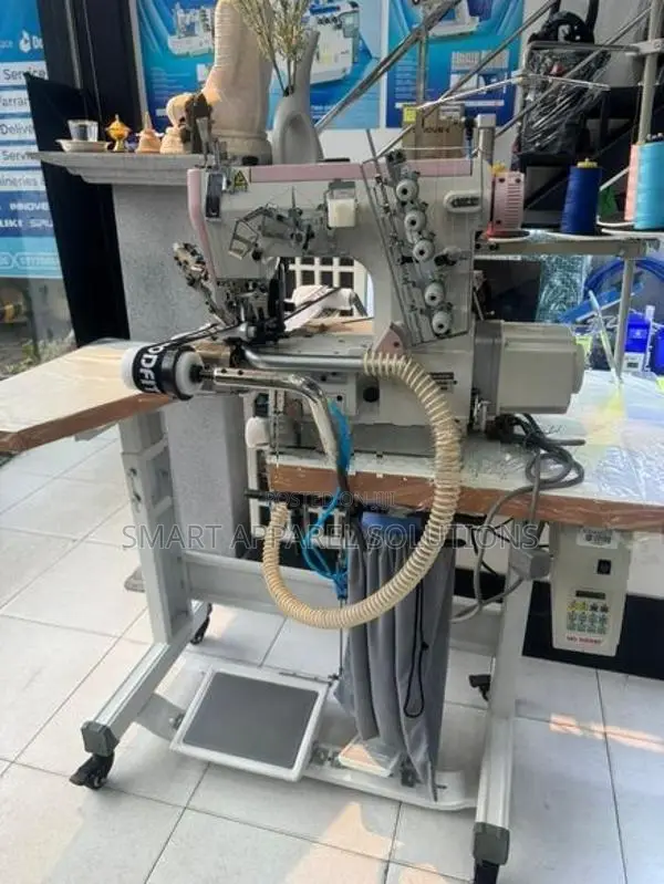 Cylinderbed Right hem cut machine for men’s underwear with Rigger Pull
