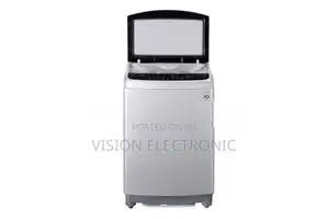 LG 9kg Top Load Inverter Washing Machine - Silver