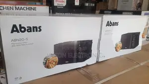 Abans 20L Solo Microwave Oven - Black