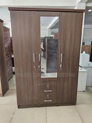 New Melamine 3 Door Cupboard Large Wardrobe 6*4