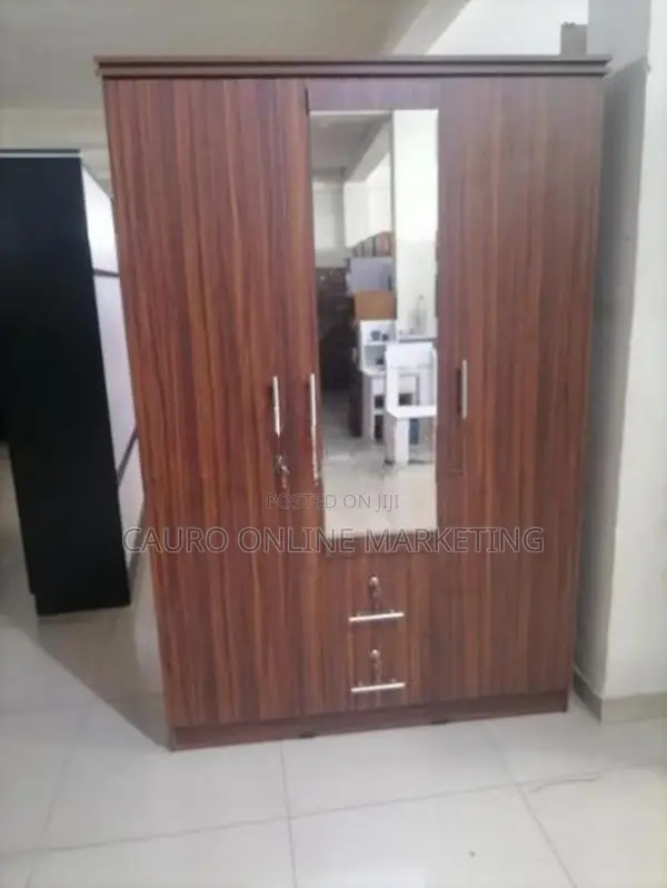 New Melamine 3 Door Cupboard Wardrobe Large