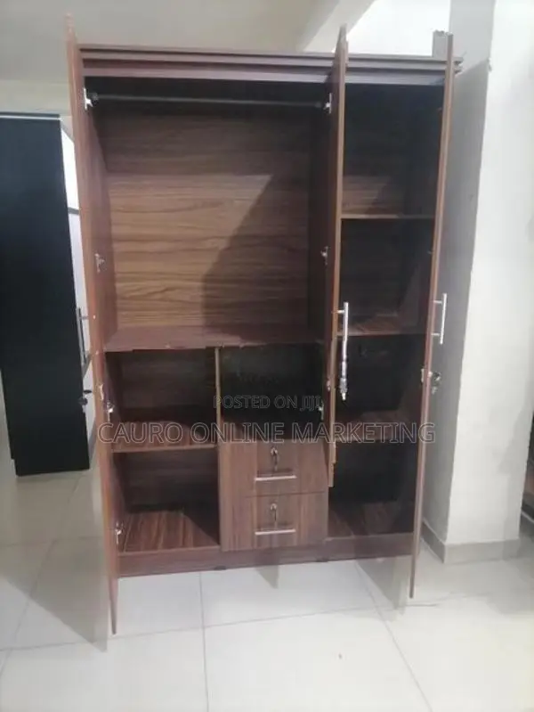 New Melamine 3 Door Cupboard Wardrobe Large