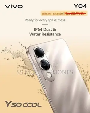 Vivo Y04 4GB 64GB (Brand New)