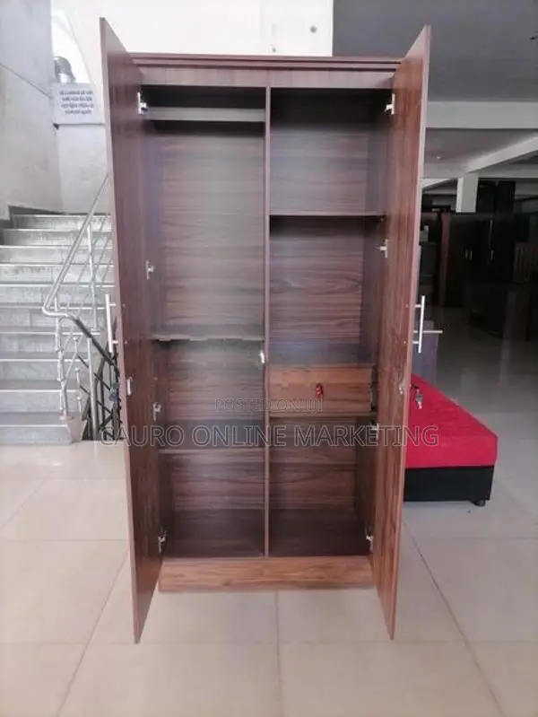 New Melamine 2 Door Cupboard 6*2.5