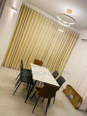 Luxury Granite Dining Table with Chairs