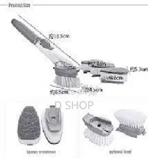 Dish Wash Sponge & Brush (Replaceable)
