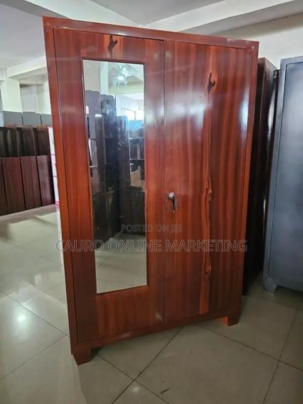 New Steel 2 Door Cupboard Large Wardrobe 6*4
