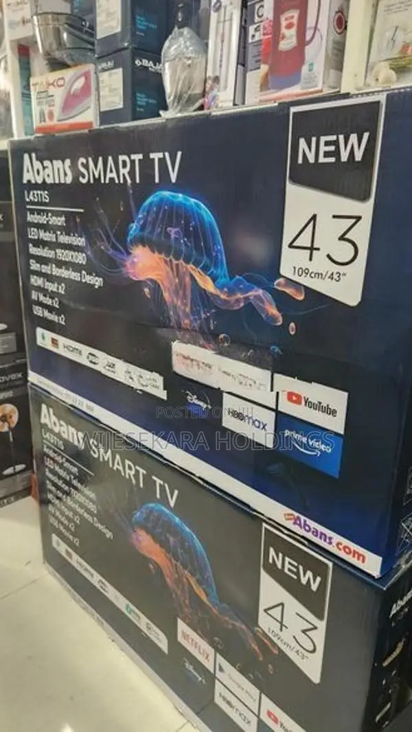 Brand New 43 " Smart Tv