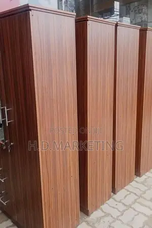 3 Door Melamine Dressing Wardrobe -Almari