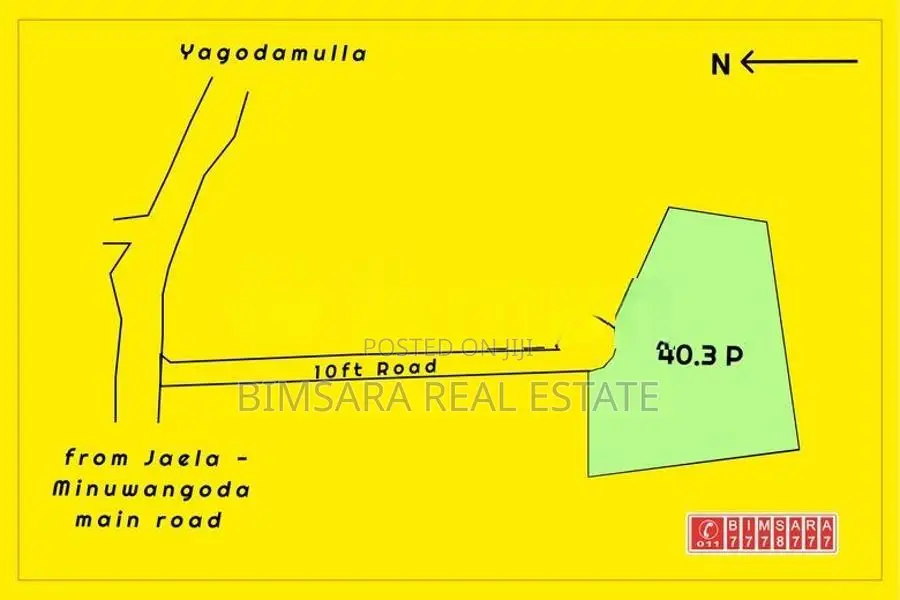 40.3P Land for sale in Yagodamulla, Kotugoda (SL 13185)