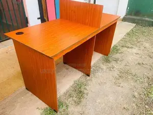 Modern 5x2 Cherry Workstation Table