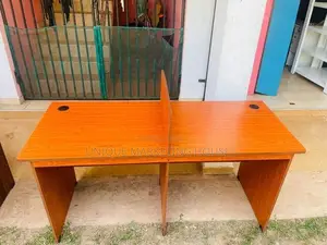 Modern 5x2 Cherry Workstation Table