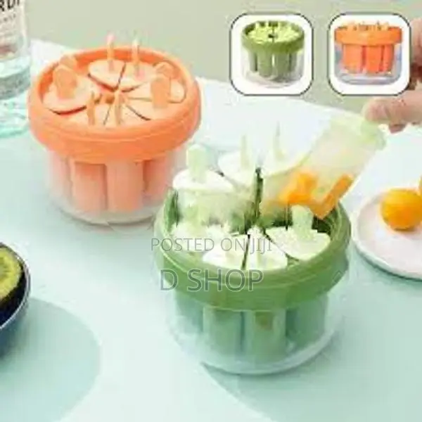 8 Grid Universal Popsicle Mold