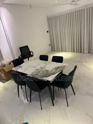 Granite Dining Tables with Cushion Chairs
