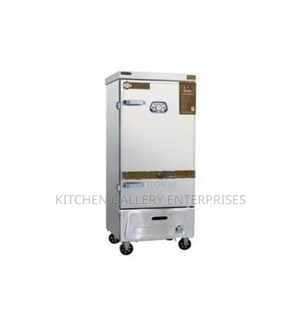 Gas Rice Steaming Cart 12 Trays